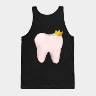 Tooth (with a crown) Tank Top